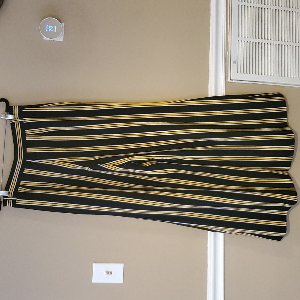 Lena Gabrielle Striped Wide Leg Pants Size 6 - Picture 2 of 9